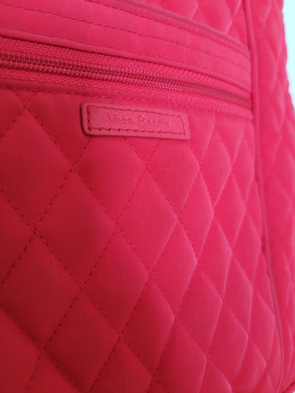 Vera Bradley Red Quilted Crossbody Bag - Women - Picture 3 of 7